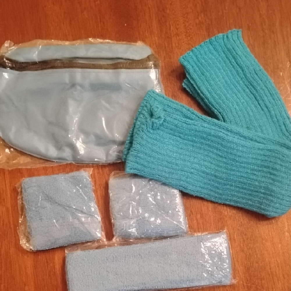 Fanny Pack Workout '80s Blue